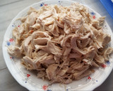 Foto del paso 5 de la receta: Pechuga de Pollo Mechada