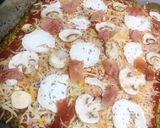 Foto del paso 3 de la receta Pizza “ibérica” con base de brócoli