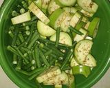 Foto langkah ke 1 dari resep Lodeh Terong Kacang Panjang.