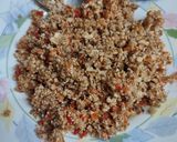 Foto del paso 1 de la receta: Risotto de champiñones y pimentón rojo