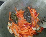 Foto langkah ke 4 dari resep Sayur buncis, wortel orak arik.