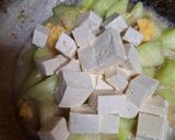 絲瓜豆腐蝦的食譜步驟4照片