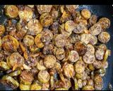 A picture of step 9 of Ivy gourd pepper fry.