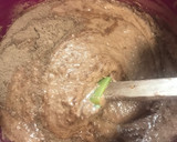 Foto del paso 4 de la receta: Bizcocho de harina de almendras, coco🥥, naranja 🍊 y chocolate, keto, sin azúcar