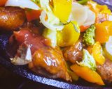 A picture of step 4 of Chicken sizzler.