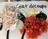 Une image de l'étape 4 de Choy sum sauté oignon ail et tomates.