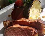 Foto del paso 7 de la receta: Bife de chorizo asado con verduras