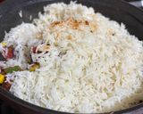 صورة لخطوة 6 من وصفة أرز مكسيكي بالجمبري