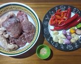 Foto langkah ke 1 dari resep 15. Sate Daging Bumbu Rujak.