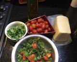 Foto del paso 3 de la receta: Paquetitos de caprese de vegetales y choclo cremoso y jamón Una delicia‼️