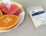 Foto del paso 1 de la receta Gominolas de naranja, sandía y agar agar