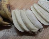 Hình bước làm 1 của món Kem chuối (hộp)