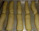 Foto langkah ke 4 dari resep Roti hotdog lembut |metode autolisis.