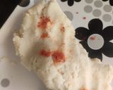 A picture of step 3 of Semolina chamcham.