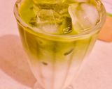 Hình bước làm 6 của món Matcha Iced Latte