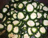 A picture of step 1 of Karele ka achar.