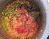 A picture of step 4 of Mutton biryani.