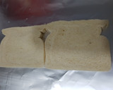 Foto del paso 1 de la receta: Sándwich rápido de Pavo y Queso!!🍞🧀🍗