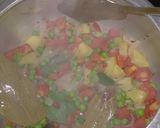A picture of step 3 of Veg Biryani.