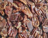 A picture of step 5 of Keto Candied Spiced Pecans.