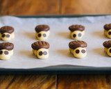 Foto del paso 2 de la receta: Galletas tortuga de chocolate y vainilla