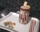 A picture of step 4 of Banana Nuttella Smoothie.