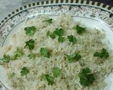 A picture of step 6 of Chicken flavored simple rice.