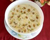 A picture of step 6 of Sawayan nuts firni.