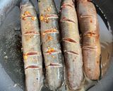 Hình bước làm 4 của món Cá Trạch Chiên Giòn Cuốn Bánh Tráng Chấm Mắm Nêm
