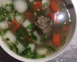 Hình bước làm 4 của món Canh sườn rau củ