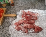 Foto del paso 1 de la receta: Sopa de verduras con costillas de cerdo