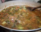 A picture of step 4 of Minced stew😋.