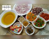 A picture of step 5 of DAMBUN SHINKAFA (3 flavors).