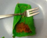 Foto langkah ke 7 dari resep Dadar gulung hijau 😁😍😘.