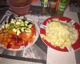 Foto del paso 2 de la receta Macarrones integrales con salsa de verduras