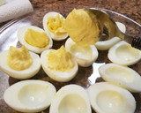 A picture of step 6 of Deviled Eggs.