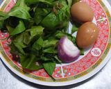 รูปขั้นตอนการทำที่ 1 ของ ผักเหลียงผัดไข่