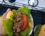Foto langkah ke 9 dari resep Bakpao Wortel Lipat Isi Ayam.
