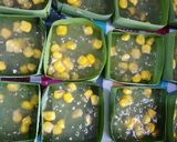 Foto langkah ke 4 dari resep Kuih Tako(Coconut sago and corn.