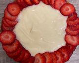 Foto del paso 8 de la receta Tarta de fresas con crema pastelera en Airfryer