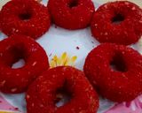 A picture of step 7 of Cheetos donuts ❤❤.