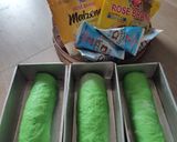 Foto langkah ke 6 dari resep Roti Kukus Pontianak Pandan.