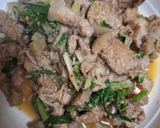 蒜苗鹹豬肉的食譜步驟2照片
