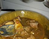 A picture of step 4 of Pepper soup in kayan ciki.(Offal).