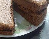 Hình bước làm 11 của món Bánh bông lan socola