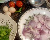 A picture of step 1 of Desi nashta.
