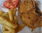 Foto del paso 3 de la receta Merluza rebozada con patatas