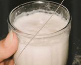 A picture of step 1 of Sweet Lassi.