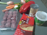 Bami goreng "para quedar bien"