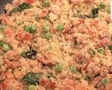 A picture of step 5 of Vegetable Upma.